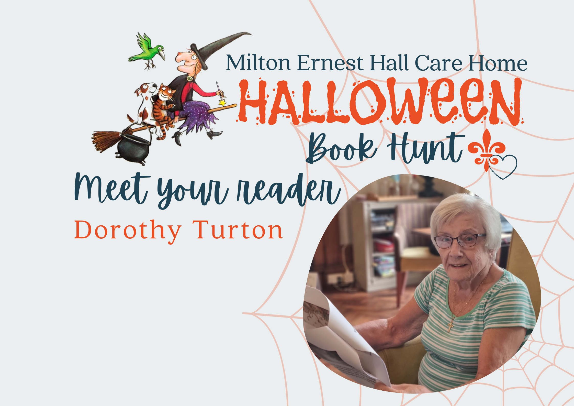 Milton Ernest Hall read Room on a Broom Majesticare