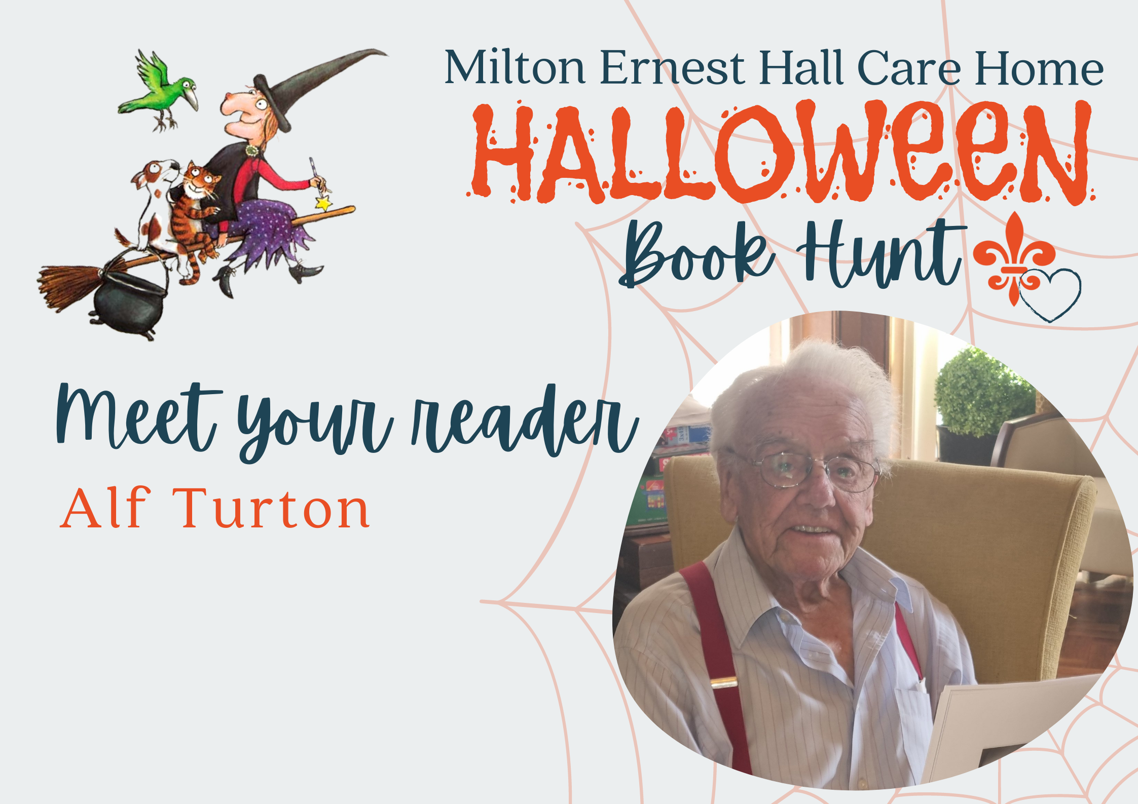 Milton Ernest Hall read Room on a Broom Majesticare