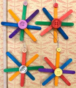 An image of arts and crafts created at Milton Ernest Hall in Bedfordshire.